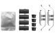 TEXTAR Zubehörsatz, Bremssattel 82541400