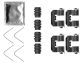 TEXTAR Zubehörsatz, Scheibenbremsbelag 82543500