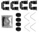 TEXTAR Zubehörsatz, Scheibenbremsbelag 82550600