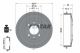 TEXTAR Bremstrommel 94010300