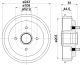 TEXTAR Bremstrommel 94026700