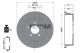 TEXTAR Bremstrommel 94028100