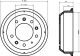 TEXTAR Bremstrommel 94028600
