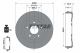 TEXTAR Bremstrommel 94030900