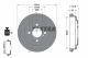 TEXTAR Bremstrommel 94046900