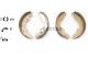 TEXTAR Bremsbackensatz 91030600