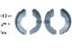 TEXTAR Bremsbackensatz 91048500