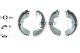 TEXTAR Bremsbackensatz 91055300