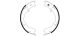 TEXTAR Bremsbackensatz, Feststellbremse 91055400