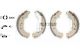 TEXTAR Bremsbackensatz 91062000
