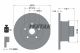 TEXTAR Bremsscheibe 92022000