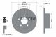 TEXTAR Bremsscheibe 92022800