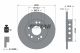 TEXTAR Bremsscheibe 92027403