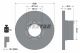 TEXTAR Bremsscheibe 92031500