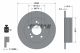 TEXTAR Bremsscheibe 92032003