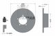 TEXTAR Bremsscheibe 92040600