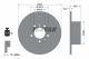 TEXTAR Bremsscheibe 92042103