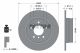 TEXTAR Bremsscheibe 92042303
