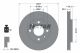 TEXTAR Bremsscheibe 92043103