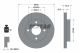 TEXTAR Bremsscheibe 92051003