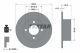 TEXTAR Bremsscheibe 92054300