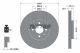 TEXTAR Bremsscheibe 92055203