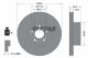 TEXTAR Bremsscheibe 92056600