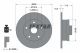 TEXTAR Bremsscheibe 92057200