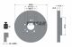 TEXTAR Bremsscheibe 92057900