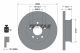 TEXTAR Bremsscheibe 92058500