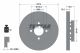 TEXTAR Bremsscheibe 92060500