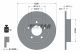 TEXTAR Bremsscheibe 92062100