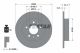 TEXTAR Bremsscheibe 92065100