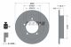TEXTAR Bremsscheibe 92066003