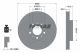 TEXTAR Bremsscheibe 92066703