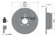 TEXTAR Bremsscheibe 92066803