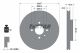 TEXTAR Bremsscheibe 92069603