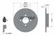TEXTAR Bremsscheibe 92071903