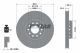 TEXTAR Bremsscheibe 92073200