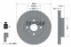 TEXTAR Bremsscheibe 92077203