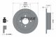 TEXTAR Bremsscheibe 92077903
