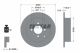 TEXTAR Bremsscheibe 92080703