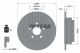 TEXTAR Bremsscheibe 92082000