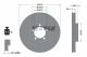 TEXTAR Bremsscheibe 92088200