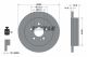 TEXTAR Bremsscheibe 92090003