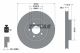 TEXTAR Bremsscheibe 92092300