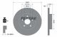 TEXTAR Bremsscheibe 92093500