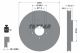 TEXTAR Bremsscheibe 92099003
