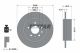 TEXTAR Bremsscheibe 92100200