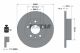 TEXTAR Bremsscheibe 92102900